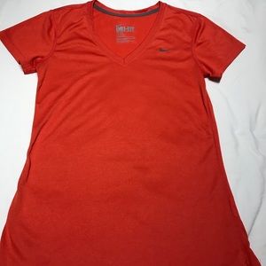 Nike Orange/Red Sports Shirt
